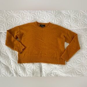 Forever 21 Mustard Crewneck Sweater